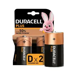 PILAS DURACELL D X2UND