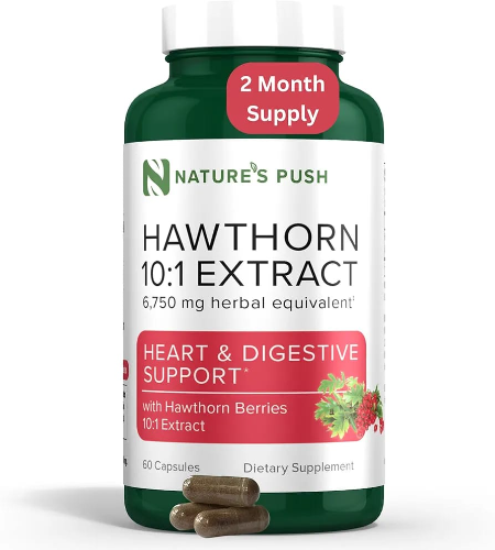 Hawthorn Berry o Espino Blanco 6750mg 60 Cápsulas