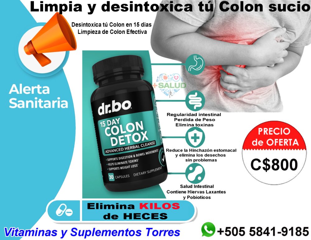 Limpiador de Colon + Probioticos