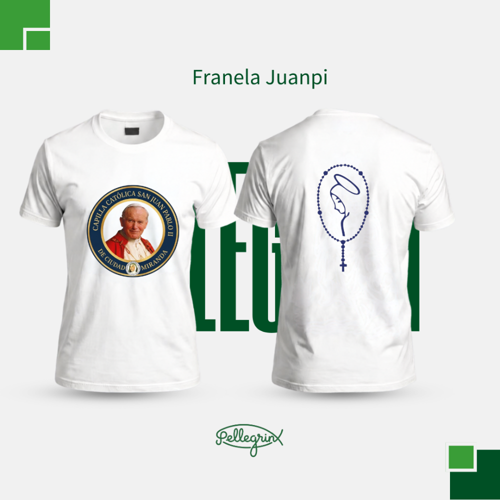 Franelas personalizada SJPII 2 estampados