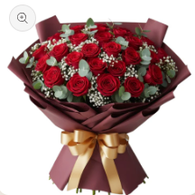 ENAMORADO DE TI: Bouquet de 50 rosas rojas