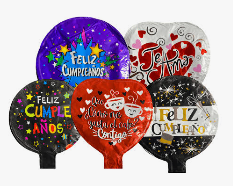 GLOBO METALIZADO PEQUEÑO