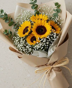 Girasoles paq *5