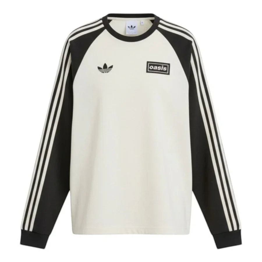 Adidas x Oasis Sweater - Cream/Black