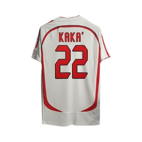 AC Milan 06/07 Kit Visitante - Kaka #22 (Version UCL)