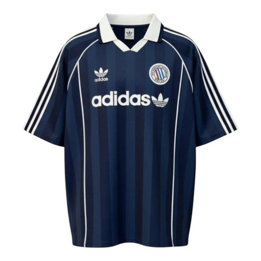 Oasis x Adidas Originals Retro Jersey Navy Blue