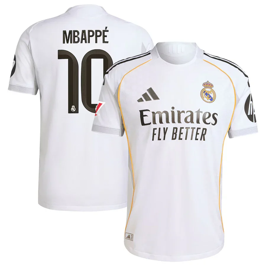 Home kit - Real Madrid Mbappé 2025/26