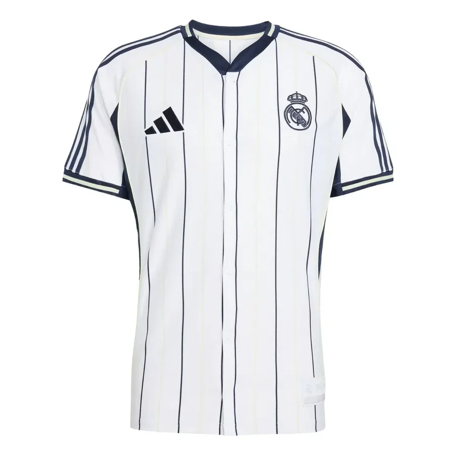 Real Madrid Adidas Baseball Jersey