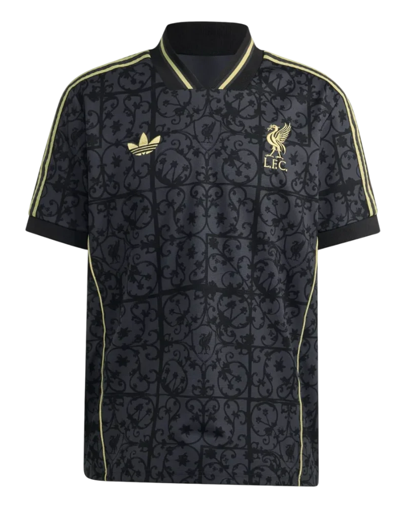 Liverpool FC Jersey Black & Gold – Adidas Originals
