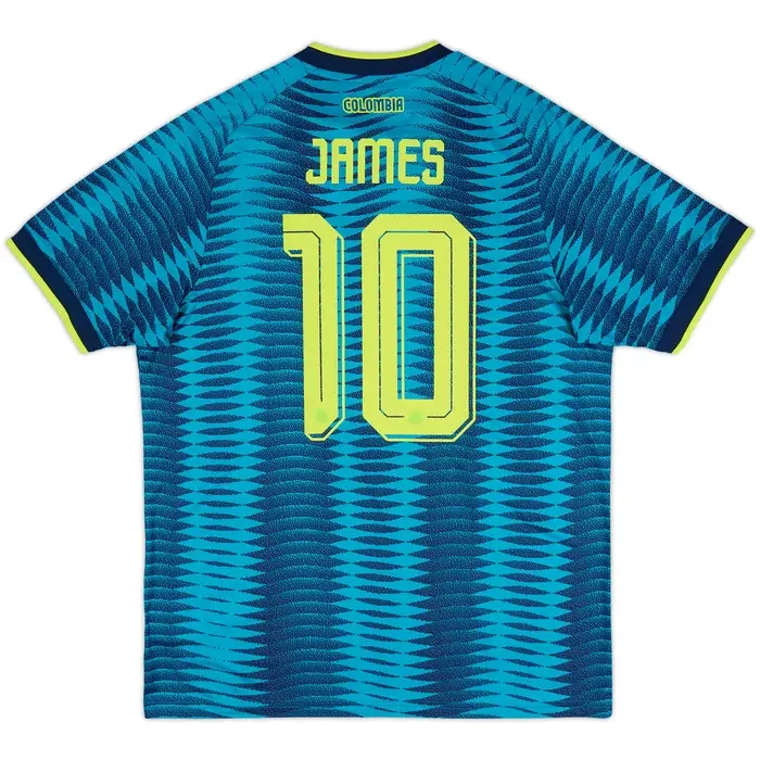 Colombia 2026 Kit Visitante - James #10