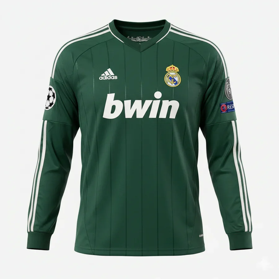 Equipación retro de visitante del Real Madrid 2012/13 - CR7 Manga Larga