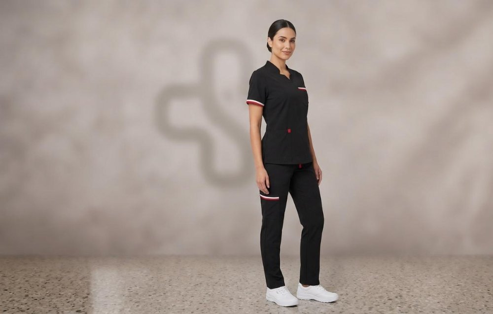 uniforme negro para dama talla L