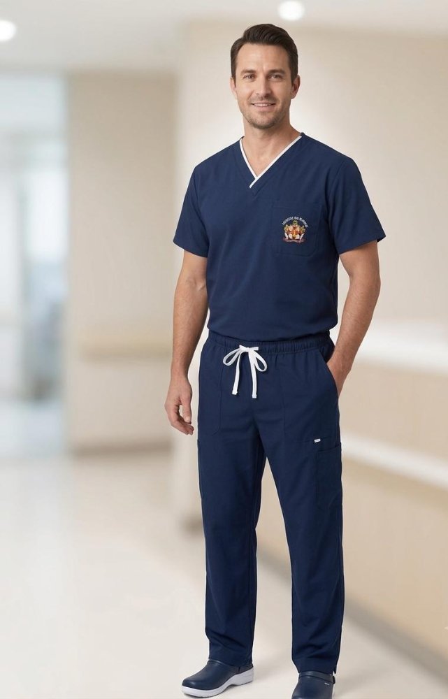 UNIFORME AZUL OSCURO DE SANIDAD PARA CABALLERO