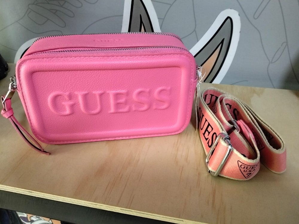 BOLSO GUESS ROSADO