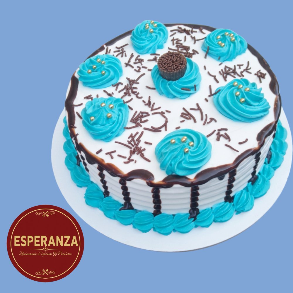 DECO-01 PASTEL CLASICO DE 10 A 12 PORCIONES