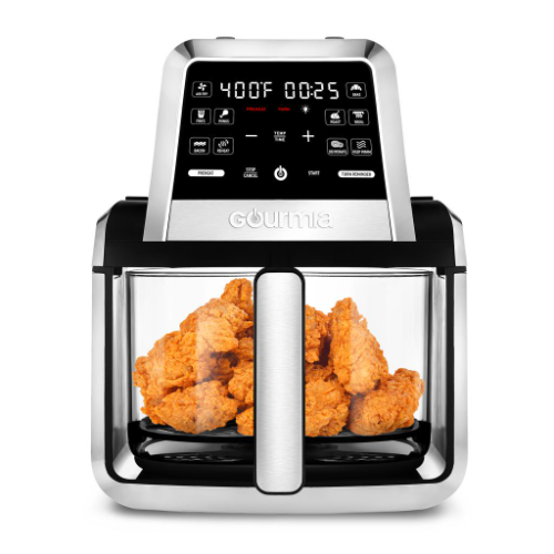 Gourmia Freidora de Aire 6.6L / Horno de Cristal