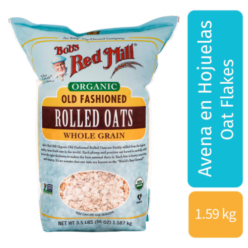 39997 Bob's Red Mill Hojuelas de Avena Orgánica 1.59kg / 56oz