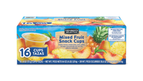 441490 MS Mezcla de Frutas en Vasitos / 113g / 4oz