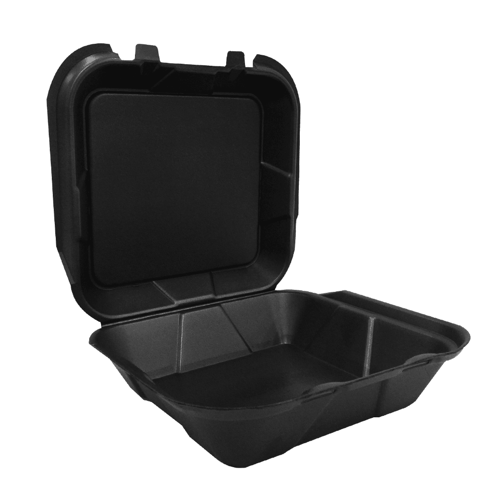 Plastifar Bandeja 8x8 Negra sin Divisiones