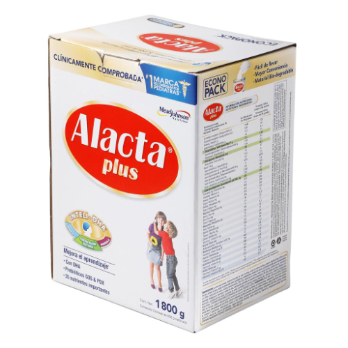 139771 Alacta Plus Leche en Polvo 600g / 1.32lb