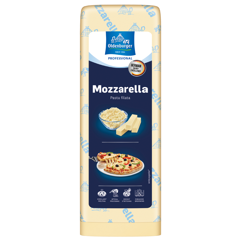 Oldenburger Queso Mozzarella 40% x Libra