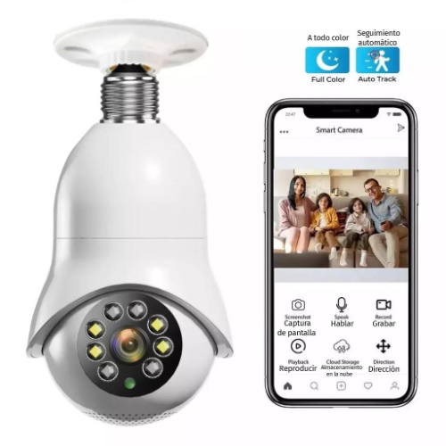 NexHT Cámara de Seguridad Full HD Tipo Bombilla