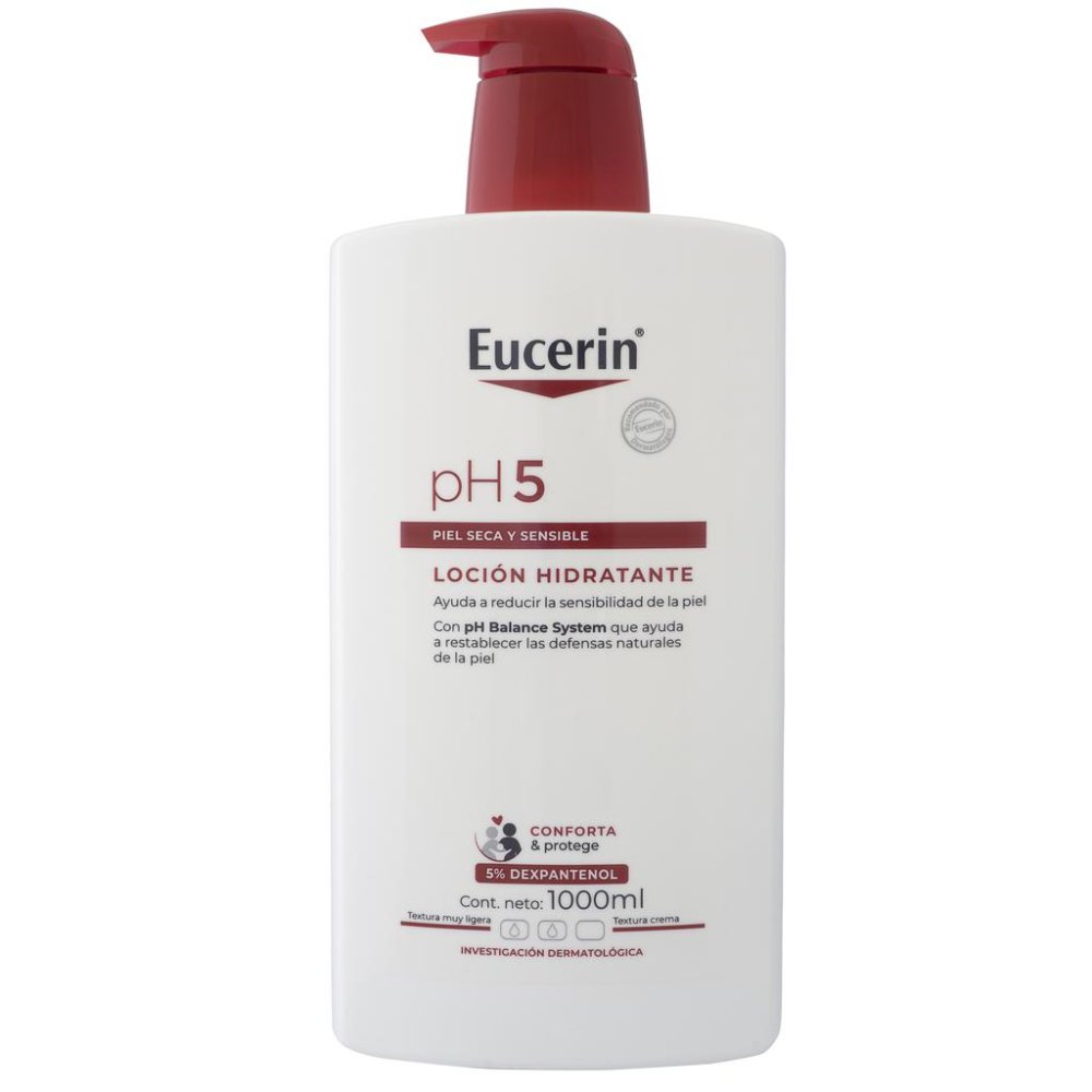 236646 Eucerin Crema Hidratante para Piel Sensible PH5 1 L