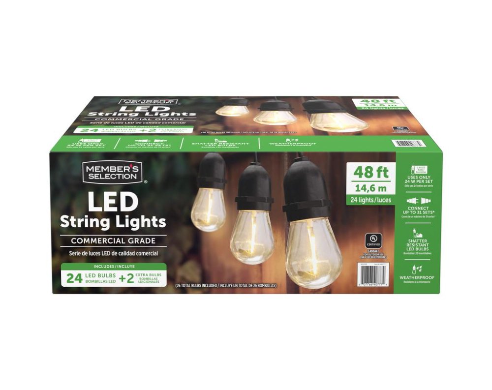 MS Tira de Bombillas LED 24Uds