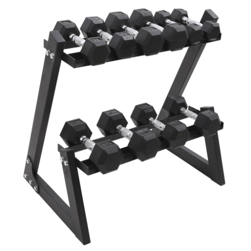 Set de Mancuernas de 10 Piezas con Tramo