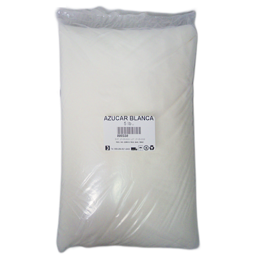 000018B Azúcar Blanca Refinada 5lbs