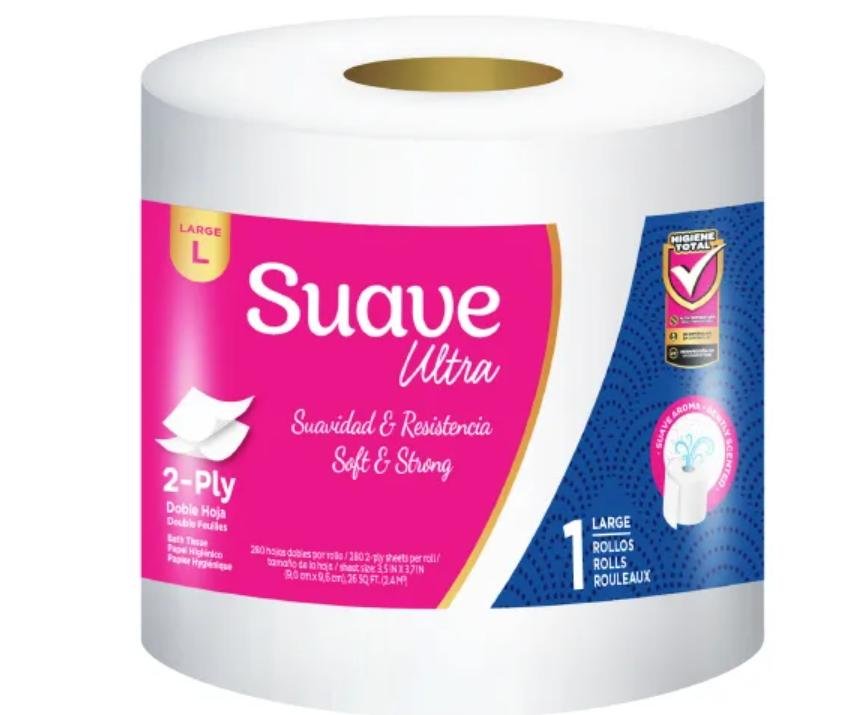 Suave Ultra Papel Higiénico 280 Doble Hojas