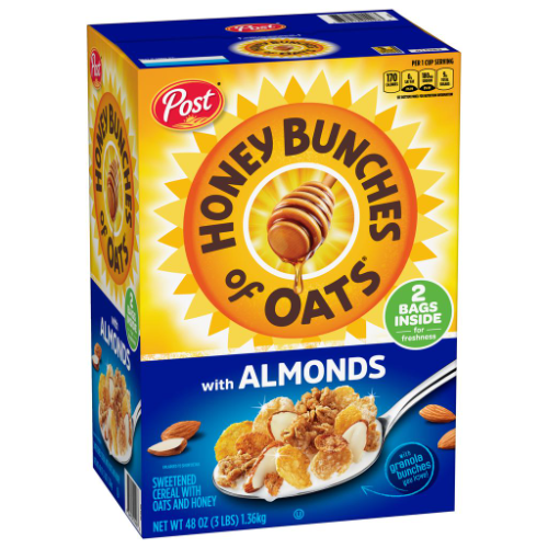 14288 Honey Bunches of Oats Cereal Azucarado con Avena y Miel 680g