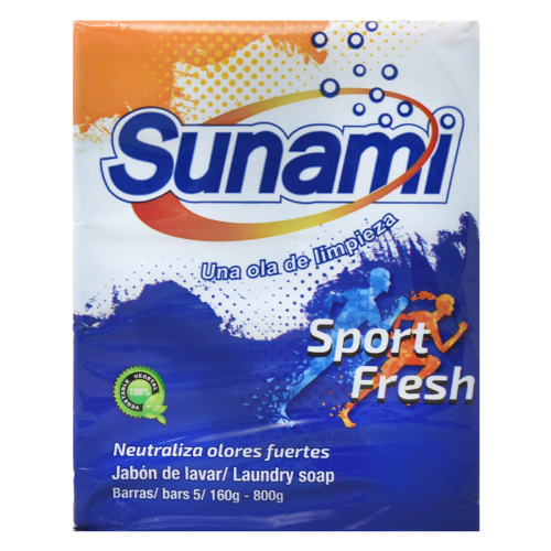 Sunami Jabón Sport Fresh 160g