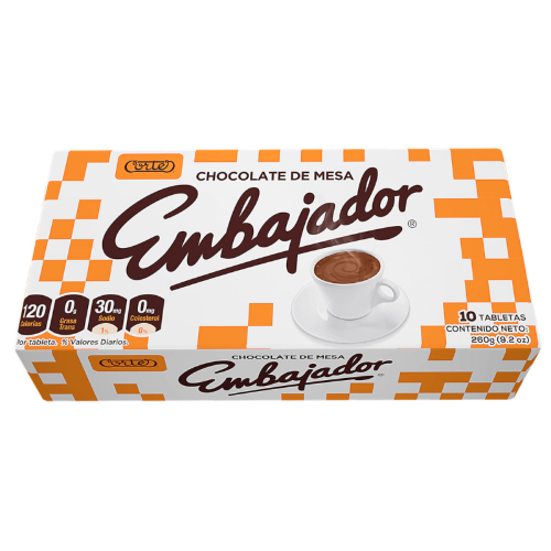 Chocolate Embajador 10/1 260gr