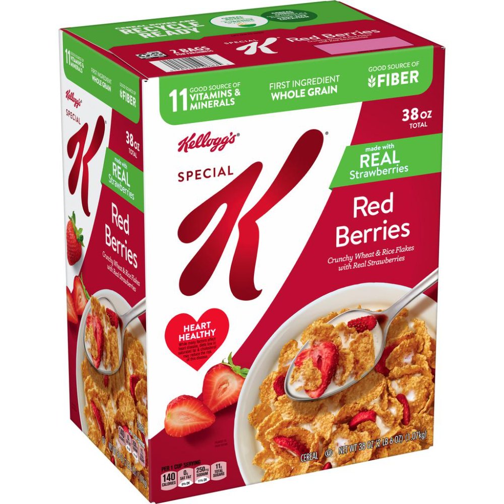 Kellogs Cereal Frutos Rojos 1,070gr