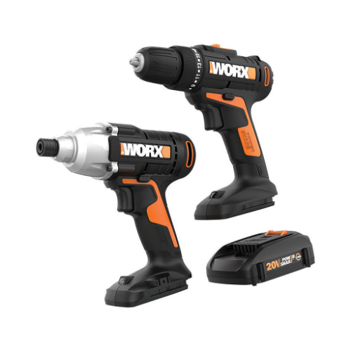 Worx Kit Taladros Inalámbricos 2 Piezas