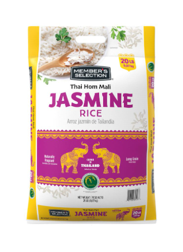 389496 MS Arroz Jazmín Hom Mali 20lb