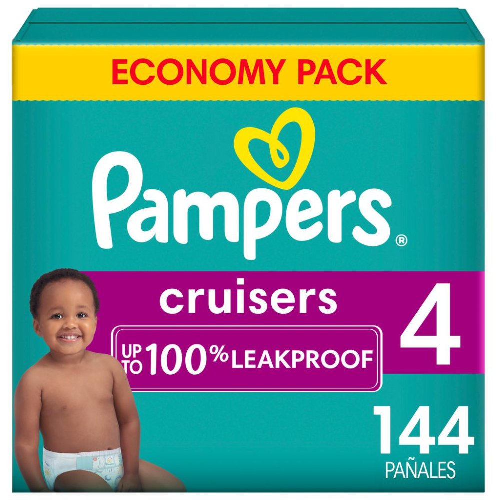 491123 Pampers Pañales para Bebé Cruisers Talla 4 / 48Unidades