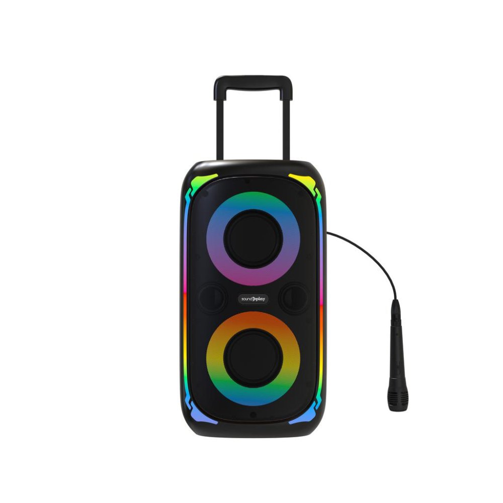 Bocina Portátil SoundPlay con Micrófono