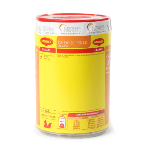 156187 Maggi Caldo de Pollo 2.50 kg
