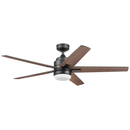 Ventilador de Techo 5 Aspas 56 Pulgadas / Luz LED