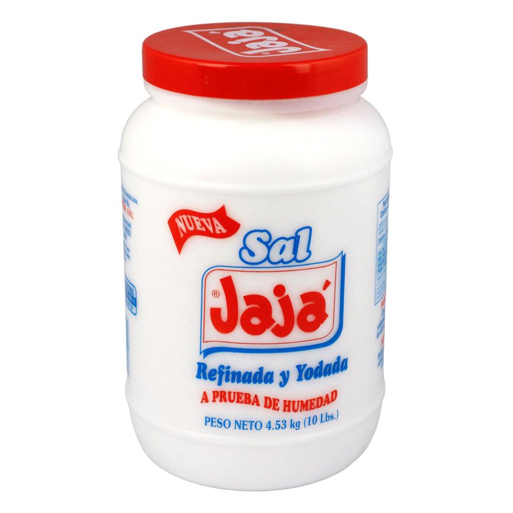 111355 JaJá Sal Yodada y Refinada 4.53kg
