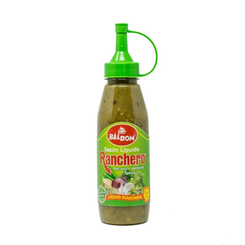 BALDOM Sazon Liquido Ranchero Verdura 15.5 Onz
