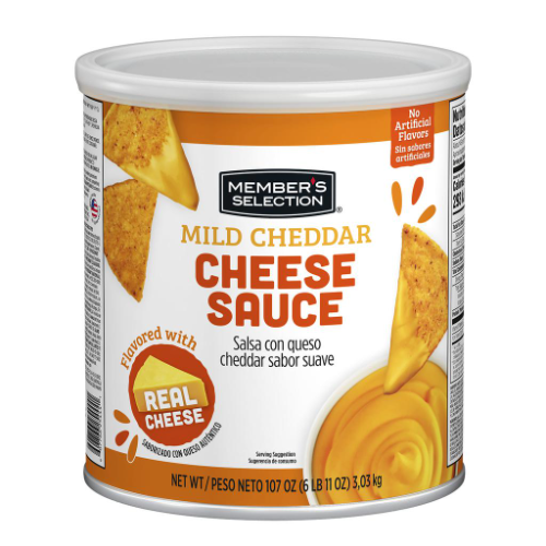 25444 MS Salsa con Queso Cheddar 107oz