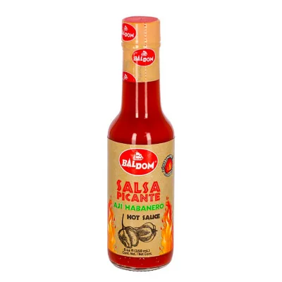 BALDOM Salsa Picante Aji Habanero 5 Onz