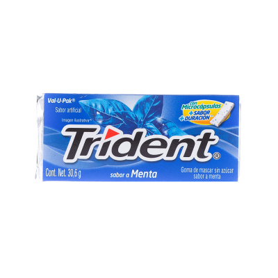 Trident Goma de Mascar 18 Uds
