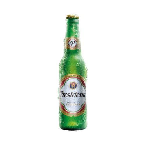 Cerveza Presidente Dura Pequeña 12oz