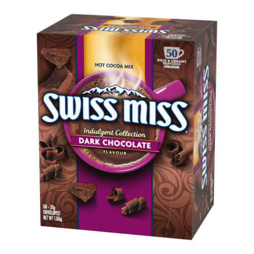 620820 Swiss Miss Cocoa en Polvo Chocolate Oscuro 31g