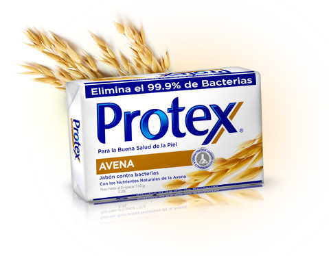 339534 Protex Jabón en Barra Antibacterial de Avena 110g