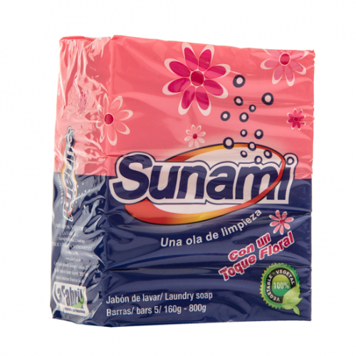Sunami Jabón Toque Floral 160g